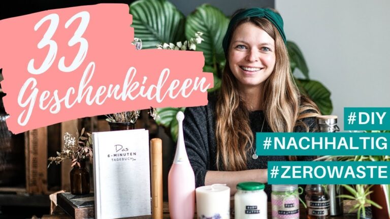 Umweltfreundliche Geschenkideen: Nachhaltig auswählen und schenken