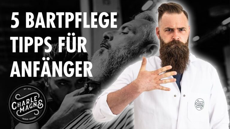 Optimale Pflegeanleitung f&uuml;r Bartprodukte