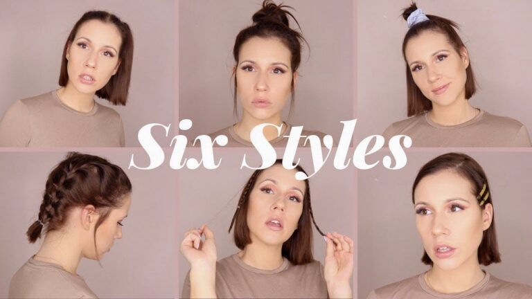 Kreative Frisurenideen f&uuml;r kurzes Haar bei Frauen