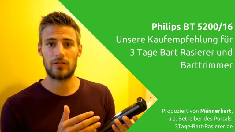 Der beste Rasierer f&uuml;r perfekte Bartpflege