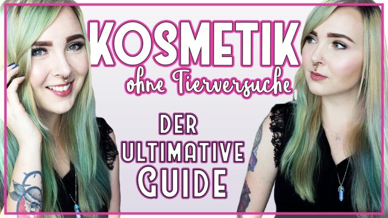 Tierversuchsfreie Kosmetik Online Kaufen: Tipps und Empfehlungen