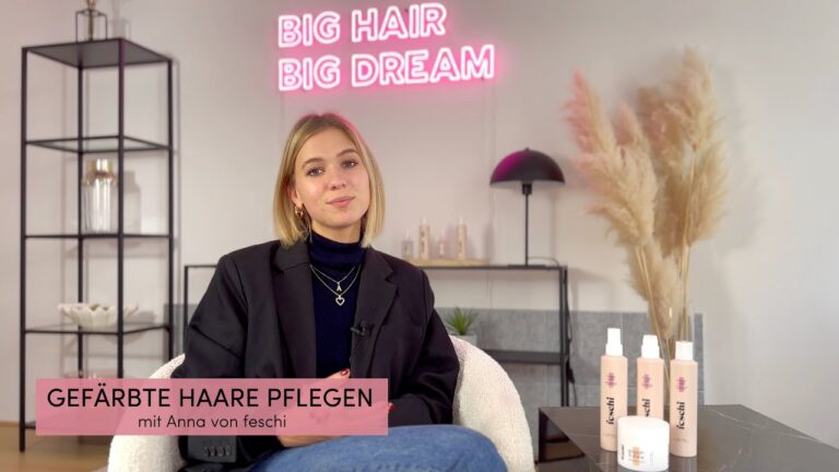 Optimale Pflege f&uuml;r gef&auml;rbtes Haar: Produkte und deren Wirkung