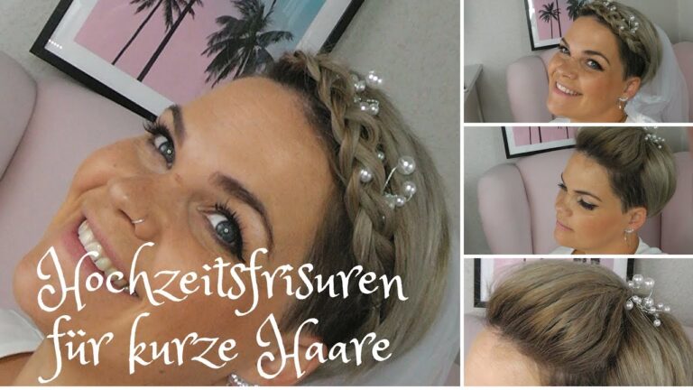 Hochzeitsfrisuren f&uuml;r Kurze Haare: Stilvolle Inspirationen