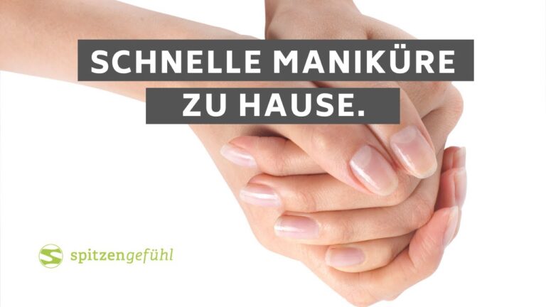 Perfekte Manik&uuml;re Tipps f&uuml;r Zuhause