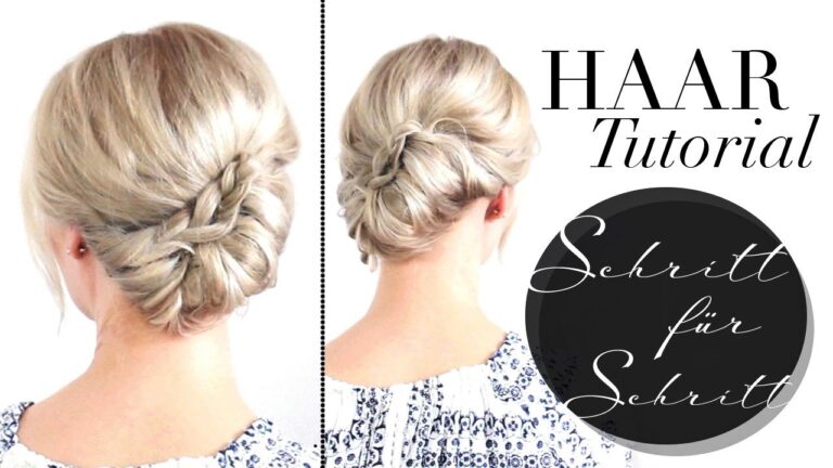 Elegante Hochsteckfrisuren: Anleitungen f&uuml;r jeden Anlass