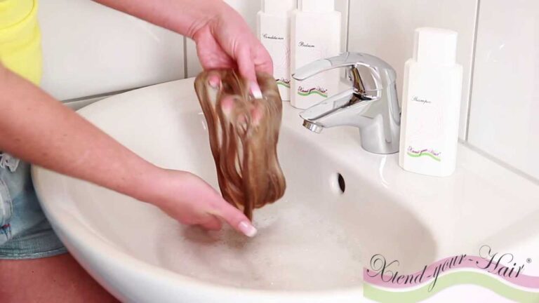 Pflegehinweise f&uuml;r Clip-in Extensions