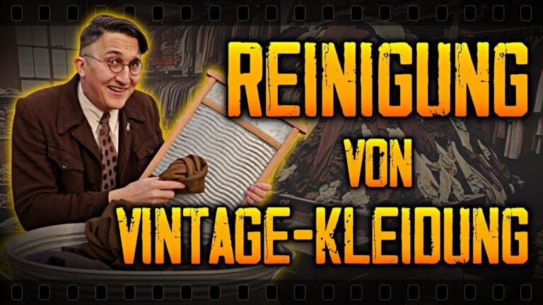 Pflegehinweise für Vintage-Kleidung