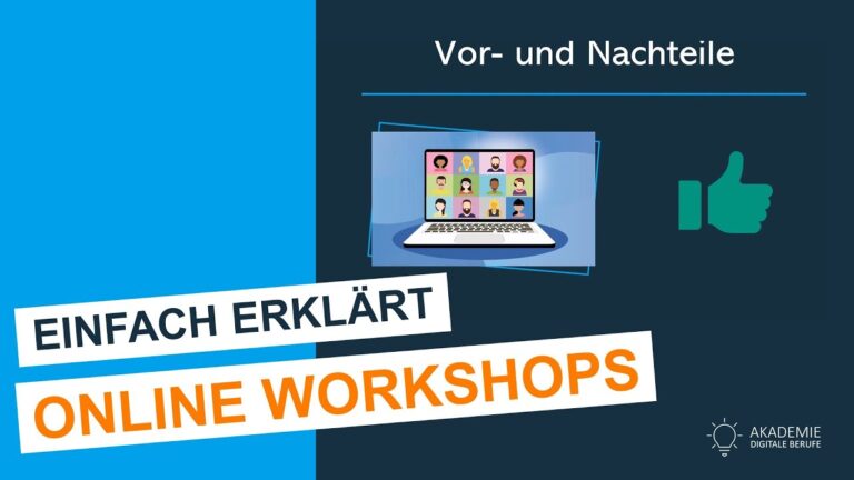 Vorteile von Online-Workshops: Effizienz und Flexibilit&auml;t entdecken