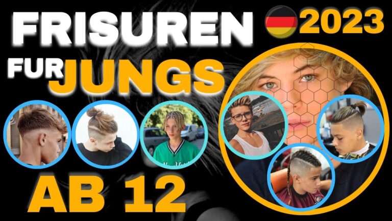 Pflegeleichte Frisuren f&uuml;r Jungen: Stilvoll und Praktisch