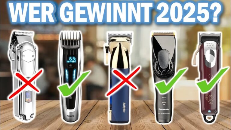 Haarschneidemaschinen für Friseure im Vergleich